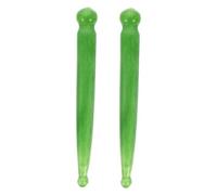 POPETPOP Bâtonnets de Massage D’acupression 2 Pièces Stylo D’acupuncture en Résine Solide Massage des Points Trigger Outil Compact et Corps Détente à Domicile Bien-être Quotidien
