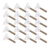 POPETPOP Bâtonnets de moxa traditionnels avec base en plastique - Lot de 50 pour soins corporels et de la fatigue à domicile