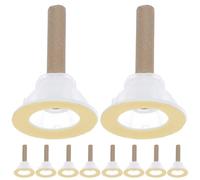 POPETPOP Bâtonnets de Moxibustion Multifonctionnels Lot de 50 Base Épaissie Bâtonnets de Moxa Faits la Main pour Relaxation et Soulagement Accessoires Portables
