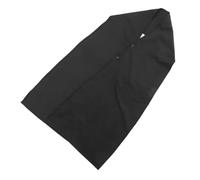 POPETPOP Bavoir Foulard pour Adultes Lavable en Polyester Noir A01 à Pression, Léger et Respirant, Protection Vêtements Repas Quotidien pour Personnes Âgées et Adultes