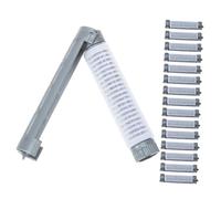 POPETPOP Bigoudis à Pinces Volumisants 16 Pièces Grosse Taille pour Cheveux Courts sans Pression Outil Coiffure à Domicile Professionnel Facile Usage