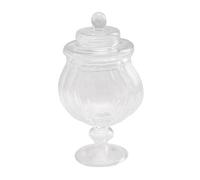 POPETPOP Bocaux Verre Décoratifs Petits Pots pour Table De Fête Contenants Verre pour Bonbonnière Bocal Miniature avec Couvercle pour Petite Maison à Échelle