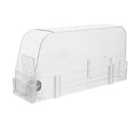 POPETPOP Boîte à Cigarettes Transparente avec Couvercle Présentoir Élargi pour Supermarchés et Commerces Rangement Pratique pour Boîtes Standard et Écologique