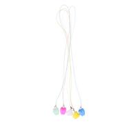 POPETPOP Boîte à Dents de Lait pour Souvenirs Précieux pour Bébé en Pp Blanc 5pcs avec Étui Collier, Présent pour Noël, Nouvel An ou Anniversaire, Rangement Sécurisé Couleur