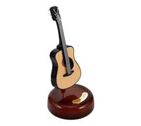 POPETPOP Boîte à Musique Décorative pour Femmes Style Vintage Européen avec Guitare Rotative en Plastique et Métal, Décoration de Table Unique pour Anniversaire et Maison