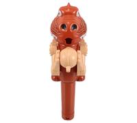 POPETPOP Boîte à Sucettes Dinosaure Marron 1 Pièce Porte-Sucette Robot Ludique en Plastique Sûr Rangement Bonbons Fruits pour Fêtes Garçon et Filles et Activités Créatives