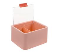 POPETPOP Boîte à -tiges à Compartiments Boîte De Rangement Pour Cosmétiques Avec Couvercle Transparent Pour Organisation