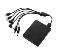 POPETPOP Boîte d'alimentation CC Polyvalente avec Un Adaptateur De Puissance Externe À Plusieurs Cric