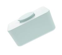 POPETPOP boîte de mouchoirs humides de lingettes pour bébé cassette chauffe-lingettes pour bébé support distributeur de lingettes porte-lingette Gel de silice Ciel bleu