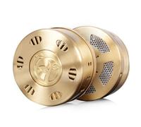 POPETPOP Boîte de Moxibustion Cuivre Pur sans Fumée Brûleur de Bâtonnets Moxa Portable avec Couvercle Massage Moxa pour Adultes et Seniors et Légère