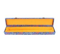 POPETPOP Boîte de Rangement Élégante en Carton Dense et Tissu pour Éventail Plié Boîte Présent Couvercle, pour Collection Personnelle et Mariages
