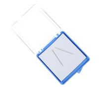 POPETPOP Boîte de Rangement Magnétique pour Aiguilles de Couture Boîte Carrée Bleue Aimant Puissant Porte-Épingles Réutilisable pour Maison et Atelier Accessoire Pratique pour Couture