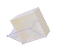 POPETPOP Boîte de Rangement Murale Rangement Pratique et Facile à Nettoyer en Plastique Blanc pour Cotons Cosmétiques pour Salle de Bain ou Bureau