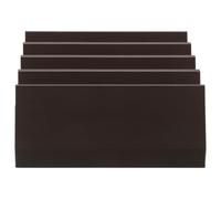 POPETPOP Boîte de Rangement pour Lames de Tondeuse 12 Compartiments en Plastique Marron 104 X 99 X 41 CM Organisateur Compact pour Lames de Rasoir et Outils de Coiffure Professionnel
