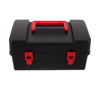 POPETPOP Boîte de Rangement Toupie Plastique Robuste avec Poignée Mallette Organisatrice Accessoires pour Jouets Gyro Boîte Carrée Compacte avec Couvercle pour Garçon Fille et Voyages