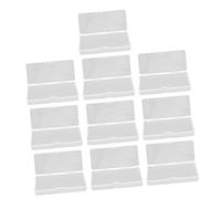 POPETPOP Boîte De Recyclage des Lames 10 Pièces Taille Allongée Plastique Solide Conteneur Sécurisé pour Élimination D’étui pour Rasoir Jetable Usage Domestique