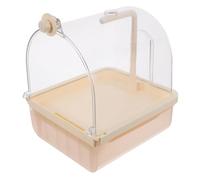 POPETPOP Boîte Perroquet litière de Poulet pour poulailler Plateforme Cordes à Oiseaux pour Cages mangeoire à Oiseaux caméra Bain d'oiseau Clair pour Cage litière pour Rats cachat Abdos