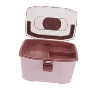 POPETPOP Boîte Pharmacie Portable Multifonction avec Poignée Rangement Compact pour Médicaments Fournitures Scolaires et Loisirs Mallette Familiale Légère et Facile à Transporter