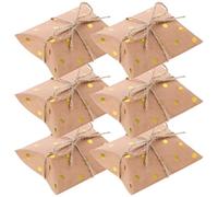 POPETPOP Boîte Présent en Papier Kraft Kaki Sûre pour Contact Alimentaire Direct Usage Longue Durée Légère pour Fête ou Temps de Loisir Lot de 1 Set de Set