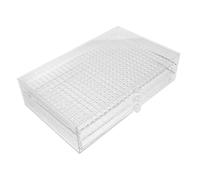 POPETPOP Boîte Rangement Transparente pour Bijoux Nail Art Compartimentée avec Boîte à Breloques Organisateur de Perles et Paillettes