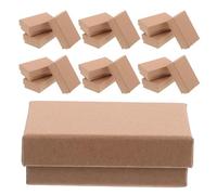 POPETPOP Boîtes à Bijoux en Papier Rectangulaires 24 Pièces avec Couvercle Coffrets Présents Vides pour Bagues Colliers et Boucles D’Oreilles Organisation Multifonctionnelle Emballage