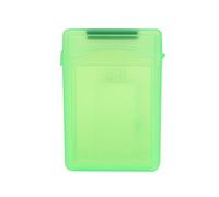 POPETPOP Boîtier pour Disque Dur Disque Dur Externe De Stockage De Transport Portable Disque Dur Boîte de Disque pour 3. 5In HDD/SSD (Vert)