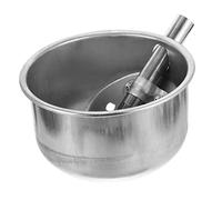 POPETPOP Bol à Eau Automatique Acier Inoxydable pour Porcs Moutons et Bovins Abreuvoir Pratique et Durable pour Alimentation Eau