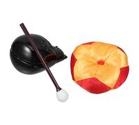 POPETPOP Bol Chantant Acrylique Coussin, Surface Lisse et Son Clair, pour Contemplation et Chants Religieux, Set Complet pour Temple Bouddhiste