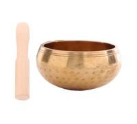 POPETPOP Bol de avec Baguette Bol Tibétain pour Yoga Relaxation et Thérapie Musicale Ensemble Portable et Élégant Diamètre