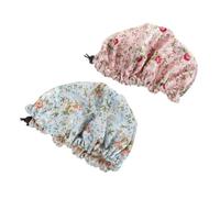 POPETPOP Bonnet de Nuit pour Garçon et Filles 2 Pièces en Polyester Respirant Design Élastique Confortable et Portable, pour Dormir et Protéger Cheveux