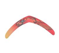 POPETPOP Boomerang de Sport Extérieur EVA Volant Amusant pour Garçon Fille et Adultes Jeu Extérieur Facile à Lancer Rouge