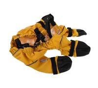 POPETPOP Bottes Imperméables pour Chien en PU avec Semelles Antidérapantes et Coupe Ajustée, Balades Hivernales en Extérieur