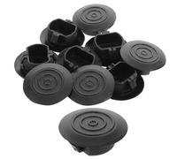POPETPOP Bouchon de Vidange en Plastique Noir de Garde-boue 10 Pièces Installation Facile, Protection la Boue et L'eau, Accessoire Moderne pour Voiture pour Véhicule
