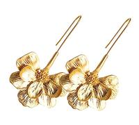 POPETPOP Boucles Oreilles Pendantes Fleurs Pour Femmes Et Filles Design Floral Accessoires De Costume