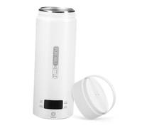 POPETPOP Bouilloire Électrique Portable Compacte Inoxydable avec Contrôle Température LCD Maintien Au Chaud Sécurisée et Légère pour Voyage Camping et Bureau