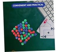 POPETPOP Boules Loterie Colorées pour Machine à Tirage Balles Plastique Numérotées pour Tombola Accessoires de Jeu de Bingo Assortiment pour Événements