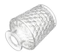 POPETPOP Bouteille Diffuseur Verre Clair Récipient Rechargeable pour Huiles Essentielles Maison et Bureau Élégant et Pratique pour Spa et