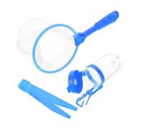 POPETPOP Bouteille d'observation en Filet -Insectes Outil de Capture de Bugs kit d'attrape-Insectes pour Les Enfants capteur de Ferme de vers pour Les Enfants Bogue Abdos Bleu