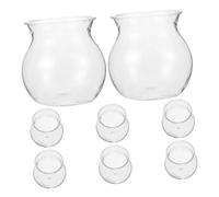 POPETPOP Bouteille pour Paysage - Jardinière Moderne Vase Hydroponique Unique Parfait pour La Plantation De Jonquilles Et De Plantes Aériennes