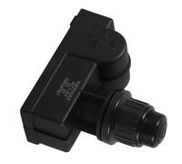 POPETPOP Bouton D'allumage du Gril Électrique, Bouton de Grille, pour Barbecue et Four, Plastique et Métal, Noir, 22mm, 2 Bornes, Allumage Fiable, Fonctionne à Pile AA