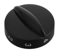 POPETPOP Bouton de Réglage de Température Noir Compact pour Réfrigérateur Congélateur, Interrupteur de Thermostat Mécanique Compatible, Cadran de Régulation Thermique Précis pour Contrôle