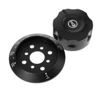 POPETPOP Bouton de Thermostat de Four Plastique Résistant Chaleur Commande Thermique Précise pour Friteuse et Cuisinière Gradué Remplacement Simple pour Cuisson