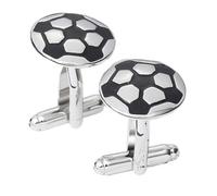 POPETPOP Boutons Manchette Football Cuivre Premium Design Créatif et Accessoires Mode pour Chemise Homme Business et Cérémonie