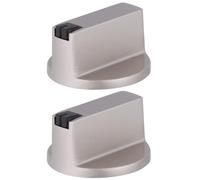 POPETPOP Boutons Marche/arrêt Facile à Installer, Design Simple, Cuisine et Restaurant en Métal 6mm Lot de 2 Pièces pour Cuisinière à Gaz