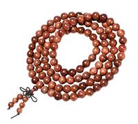 POPETPOP Bracelet en Bois Marron Perles pour Homme, Design Créatif et Chic, Confortable à Porter, pour Fête D'anniversaire ou Présent de Bien-être Employé