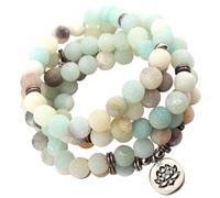 POPETPOP Bracelet Perles Naturelles Perles Lotus Élastique Unisexe Bijoux Décoratifs Collier Homme Femme Festival