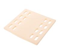 POPETPOP Brique de Gril en Céramique Beige pour Barbecue à Gaz | Surface Émaillée Lisse et Non Absorbante, Cuisson Radiante, pour Plaques de Chaleur, Usage Intérieur et Jardin