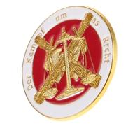 POPETPOP Broche Échelle de Justice Épinglette pour Costume Accessoire de Bijoux Collectible pour et Droit