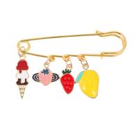 POPETPOP Broche en Alliage Élégante pour Femmes et Filles, Épingle de Sûreté Résistante, Accessoire pour Écharpes et Pulls Lors D'occasions Formelles ou Décontractées
