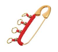 POPETPOP Broche Garçon Fille Laiton Doré avec Épingle de Sûreté Traditionnelle Chinoise Décoration Sécurisée pour Vêtements Cadeau pour Femmes Enceintes Nés Accessoire et Facile à Fixer